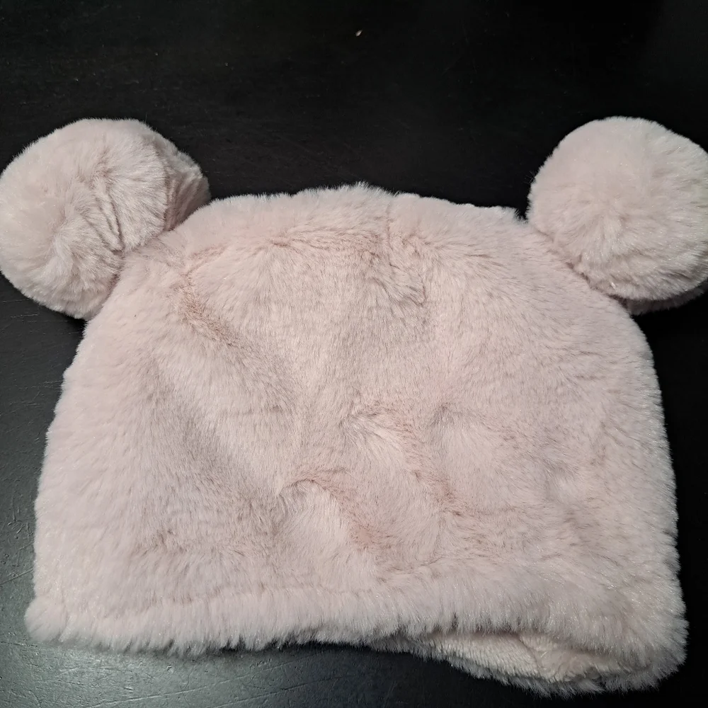 Baby Soft Pink Hat With Ears